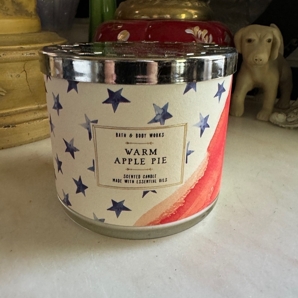 Bath and Body Works Warm Apple Pie 3 Wick Candle (2020)